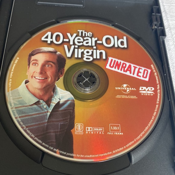 🎬PRICING🎬 The 40-Year-Old Virgin DVD - Full Screen Edition - Picture 3 of 7